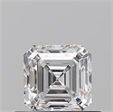 Natural Diamond 0.52 Carats, Asscher with  Cut, E Color, VVS2 Clarity and Certified by GIA