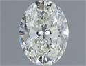Diamante Natural 0.80 quilates, Ovalado , Color I, claridad VVS2 y certificado IGI