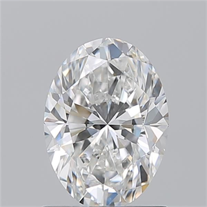 Picture of Natural Diamond 1.20 Carats, Oval with  Cut, E Color, VS2 Clarity and Certified by GIA