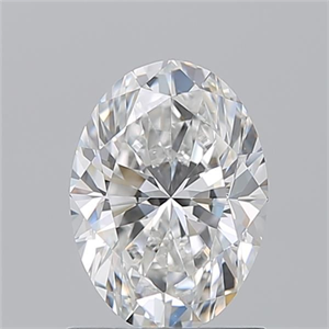 Picture of Natural Diamond 1.20 Carats, Oval with  Cut, E Color, VS2 Clarity and Certified by GIA