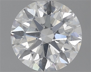 Picture of Natural Diamond 0.70 Carats, Round with Excellent Cut, F Color, SI2 Clarity and Certified by GIA