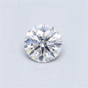 Picture of Natural Diamond 0.40 Carats, Round with Excellent Cut, E Color, I1 Clarity and Certified by GIA