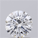 Lab Grown Diamond 1.11 Carats, Round with Ideal Cut, D Color, VVS2 Clarity and Certified by IGI