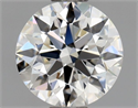 Diamante Natural 0.70 quilates, Redondo , Color H, claridad VVS2 y certificado GIA