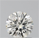 Diamante Natural 0.72 quilates, Redondo , Color J, claridad VS2 y certificado GIA