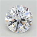 Del inventario de diamantes de laboratorio, 1.53 quilates, Redondo , Color D, claridad IF y certificado GIA