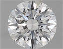 Diamante Natural 0.70 quilates, Redondo , Color D, claridad VVS1 y certificado GIA