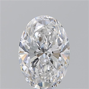 Picture of Natural Diamond 1.22 Carats, Oval with  Cut, E Color, SI1 Clarity and Certified by GIA