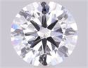 Del inventario de diamantes de laboratorio, 1.43 quilates, Redondo , Color E, claridad IF y certificado IGI