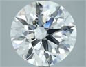 Lab Grown Diamond 7.14 Carats, Round with Ideal Cut, E Color, VS1 Clarity and Certified by IGI