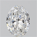 Diamante Natural 0.70 quilates, Ovalado , Color E, claridad VS2 y certificado GIA