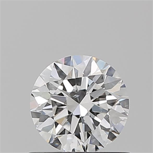 Picture of Natural Diamond 0.71 Carats, Round with Excellent Cut, E Color, SI1 Clarity and Certified by GIA