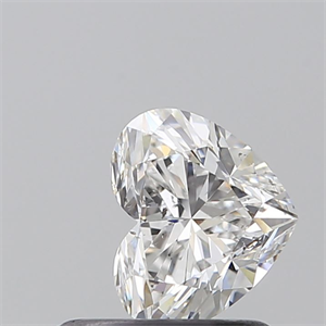 Foto Diamante Natural 0.61 quilates, Corazón , Color D, claridad SI2 y certificado GIA de