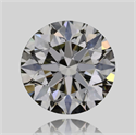 Natural Diamond 0.50 Carats, Round with Excellent Cut, L Color, VVS1 Clarity and Certified by GIA