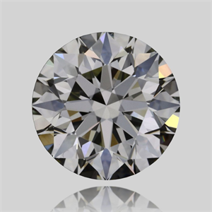 Picture of Natural Diamond 0.50 Carats, Round with Excellent Cut, L Color, VVS1 Clarity and Certified by GIA