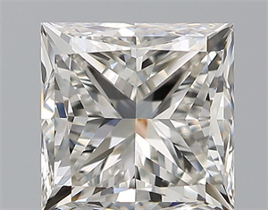 Picture of Natural Diamond 1.20 Carats, Princess with  Cut, I Color, VS2 Clarity and Certified by GIA