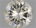 Natural Diamond 0.70 Carats, Round with Very Good Cut, J Color, I1 Clarity and Certified by IGI