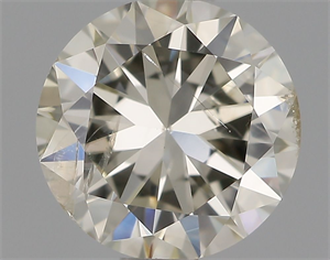Picture of Natural Diamond 0.70 Carats, Round with Very Good Cut, J Color, I1 Clarity and Certified by IGI