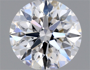 Picture of Natural Diamond 0.85 Carats, Round with Excellent Cut, D Color, SI2 Clarity and Certified by GIA