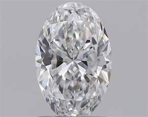 Picture of Natural Diamond 1.00 Carats, Oval with  Cut, D Color, VS2 Clarity and Certified by GIA