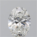 Diamante Natural 0.50 quilates, Ovalado , Color I, claridad VVS1 y certificado GIA
