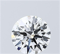 Lab Grown Diamond 1.55 Carats, Round with Ideal Cut, D Color, VVS1 Clarity and Certified by IGI