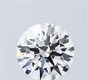 Picture of Lab Grown Diamond 1.55 Carats, Round with Ideal Cut, D Color, VVS1 Clarity and Certified by IGI