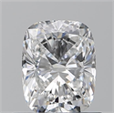 Natural Diamond 0.71 Carats, Cushion with  Cut, D Color, IF Clarity and Certified by GIA