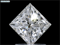 Natural Diamond 1.50 Carats, Princess with  Cut, F Color, SI2 Clarity and Certified by GIA