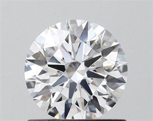 Picture of Lab Grown Diamond 0.86 Carats, Round with Ideal Cut, D Color, VS1 Clarity and Certified by IGI