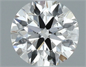 Diamante Natural 0.45 quilates, Redondo , Color I, claridad SI1 y certificado GIA