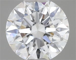 Foto Diamante Natural 0.40 quilates, Redondo , Color E, claridad VS2 y certificado GIA de