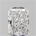 Diamante Natural 2.01 quilates, Radiante , Color D, claridad SI1 y certificado GIA