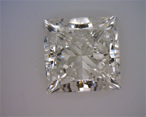 Picture of Natural Diamond 1.20 Carats, Princess with  Cut, I Color, SI2 Clarity and Certified by GIA