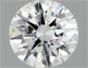 Lab Grown Diamond 1.47 Carats, Round with Ideal Cut, D Color, VS1 Clarity and Certified by IGI
