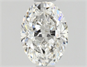 Diamante Natural 0.53 quilates, Ovalado , Color E, claridad VS1 y certificado GIA