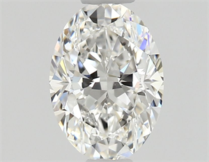 Foto Diamante Natural 0.53 quilates, Ovalado , Color E, claridad VS1 y certificado GIA de