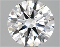 Lab Grown Diamond 1.40 Carats, Round with Ideal Cut, E Color, VVS2 Clarity and Certified by IGI
