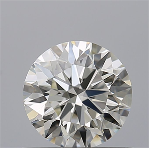 Picture of Natural Diamond 0.71 Carats, Round with Excellent Cut, H Color, VS1 Clarity and Certified by IGI