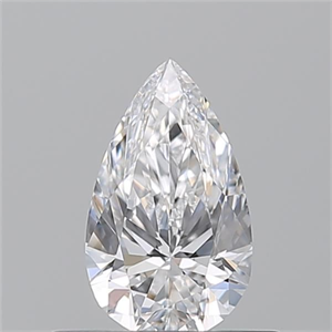 Picture of Natural Diamond 0.50 Carats, Pear with  Cut, D Color, VS1 Clarity and Certified by GIA