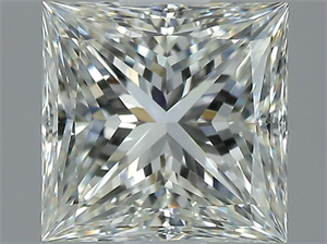 Foto Diamante Natural 1.21 quilates, Princesa , Color J, claridad VVS2 y certificado GIA de
