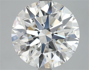 Picture of Lab Grown Diamond 3.83 Carats, Round with Ideal Cut, G Color, VS1 Clarity and Certified by IGI