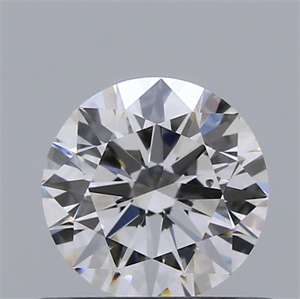 Picture of Natural Diamond 0.54 Carats, Round with Excellent Cut, E Color, SI1 Clarity and Certified by GIA