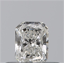 Diamante Natural 0.25 quilates, Radiante , Color G, claridad VS2 y certificado GIA