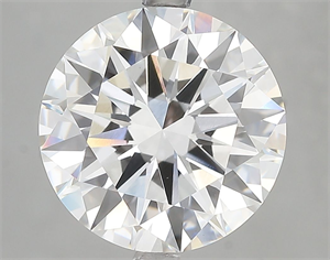 Picture of Lab Grown Diamond 5.40 Carats, Round with Excellent Cut, F Color, VVS2 Clarity and Certified by IGI