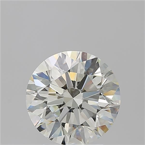 Foto Diamante Natural 3.01 quilates, Redondo , Color K, claridad VS1 y certificado GIA de