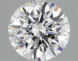 Picture of Lab Grown Diamond 2.01 Carats, Round with Ideal Cut, D Color, VVS2 Clarity and Certified by IGI