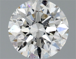 Foto Diamante Natural 0.70 quilates, Redondo , Color F, claridad SI1 y certificado GIA de