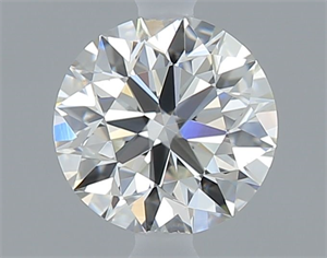 Picture of Natural Diamond 0.40 Carats, Round with Excellent Cut, I Color, VVS2 Clarity and Certified by GIA