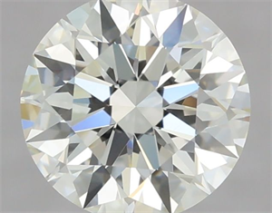 Picture of Natural Diamond 0.71 Carats, Round with Excellent Cut, G Color, VVS1 Clarity and Certified by GIA